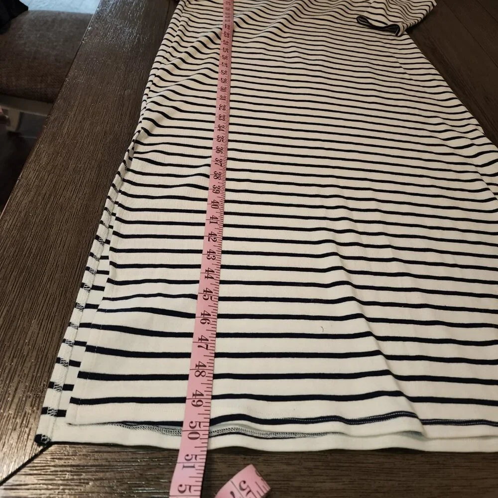 Tuckernuck Pomander Place Navy Stripe Gio Maxi Dress NWOT Small - Picture 3 of 8
